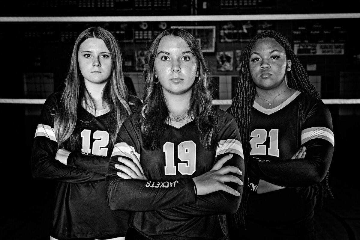 Roanoke Rapids Photographer Volleyball-2575-BW-EditWeb Sized