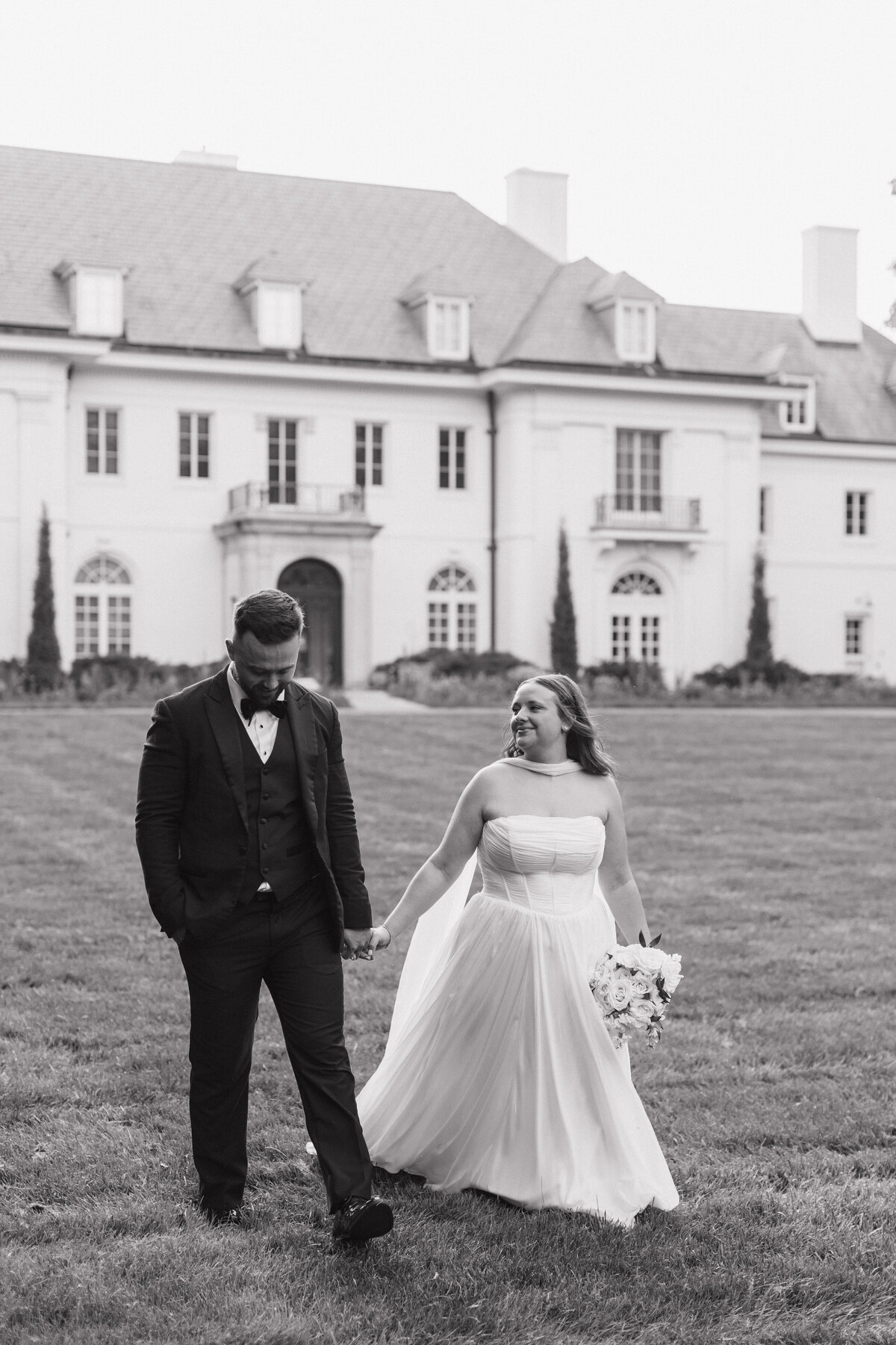 Indianapolis wedding photography elegant estate portrait