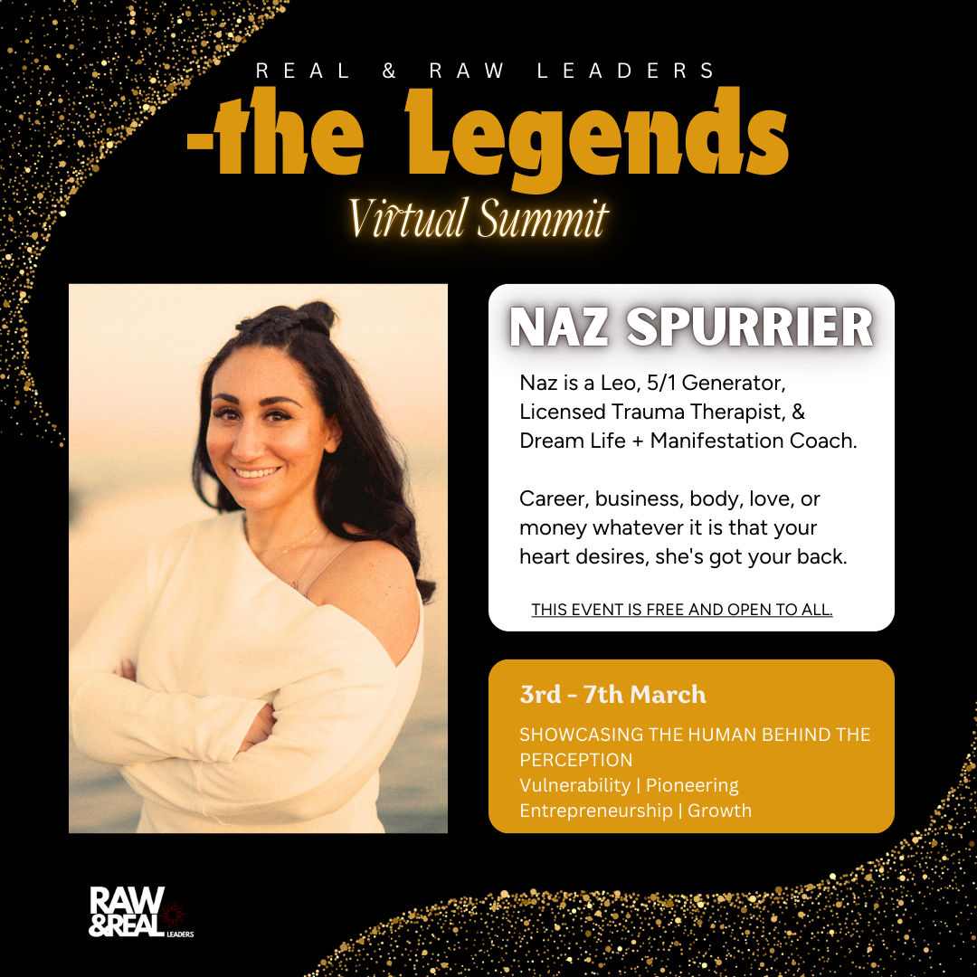 Naz Spurrier the legends stage real and raw leaders