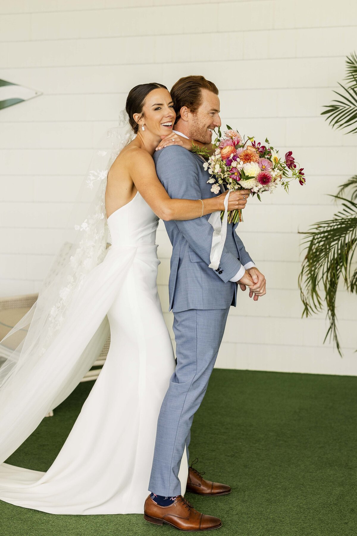 Ashley Mac Photographs - Top Wedding Photographer - New Jersey - Connecticut - New York - Rhode Island - East Coast Meets West Coast with Pops of Color Wedding Inspiration -27