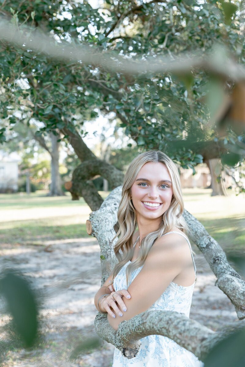 Outdoor photography session in Savannah, GA