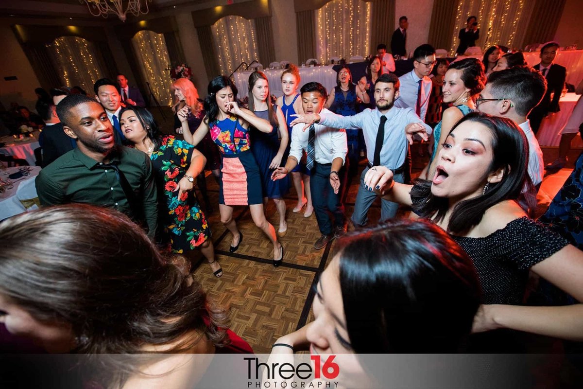 Wedding Guests dance the night away