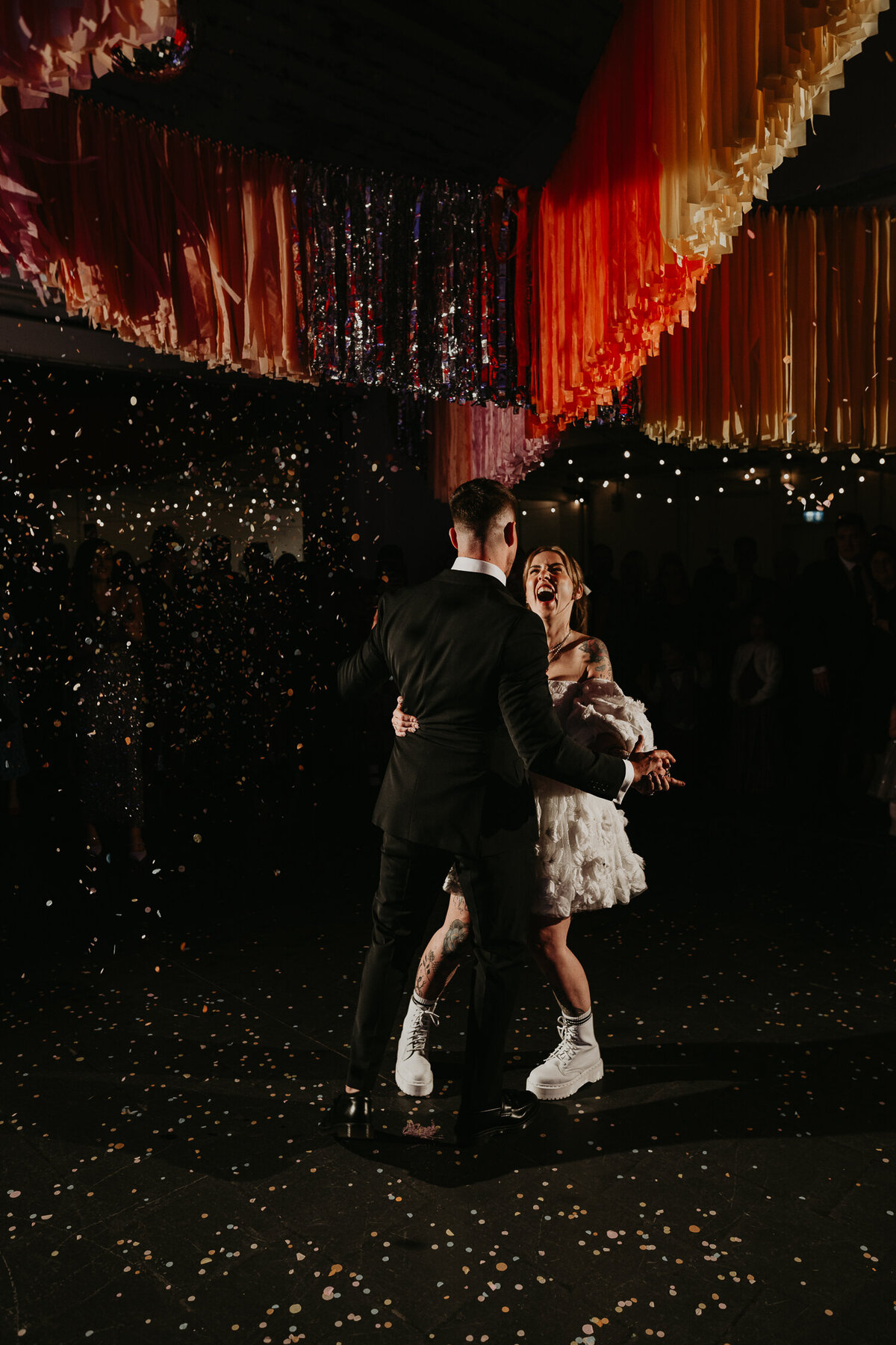 First dance in Birmingham's Factory Works.