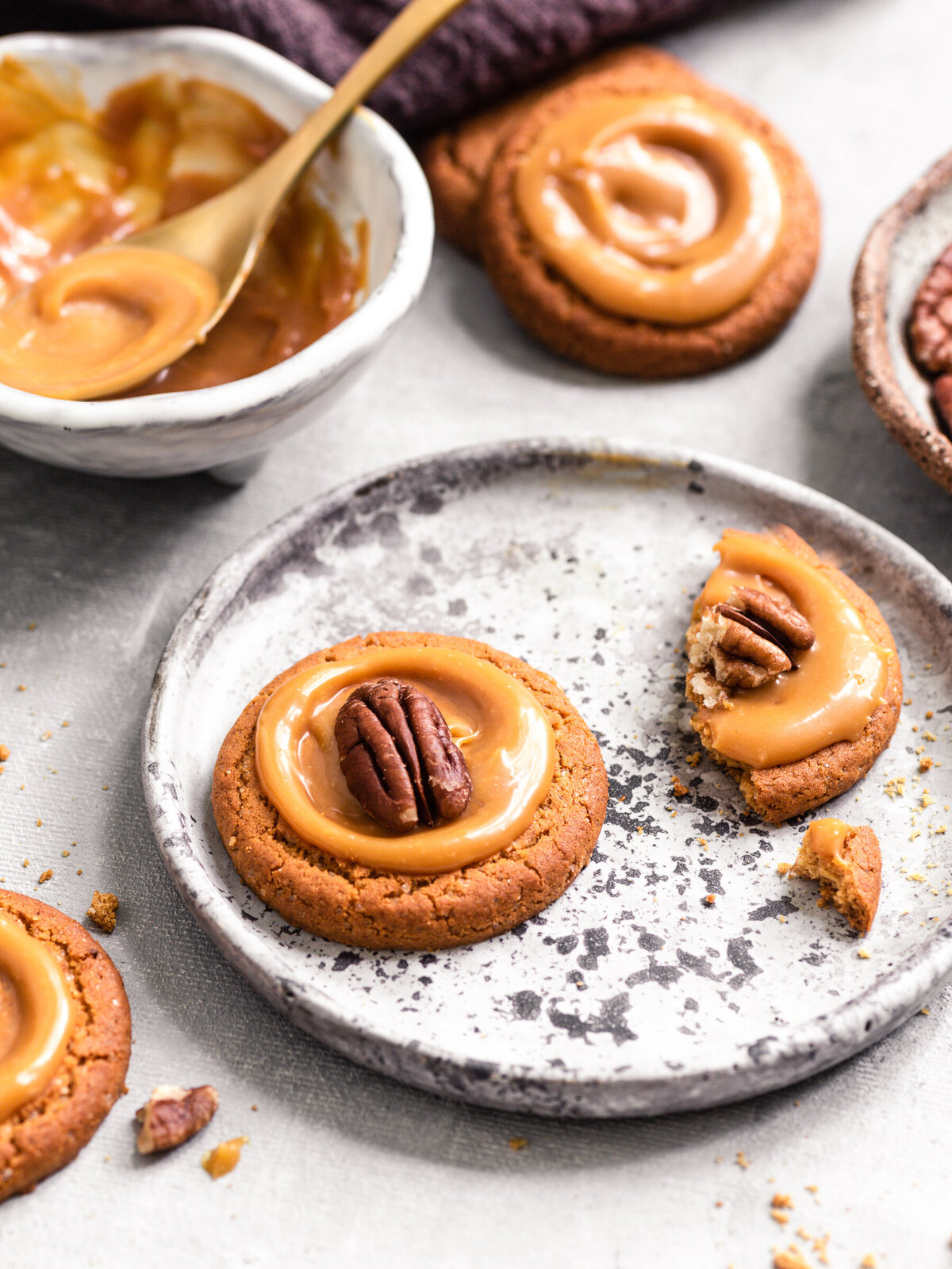 Caramel Cookies - Food Photography - Frenchly Photographer-