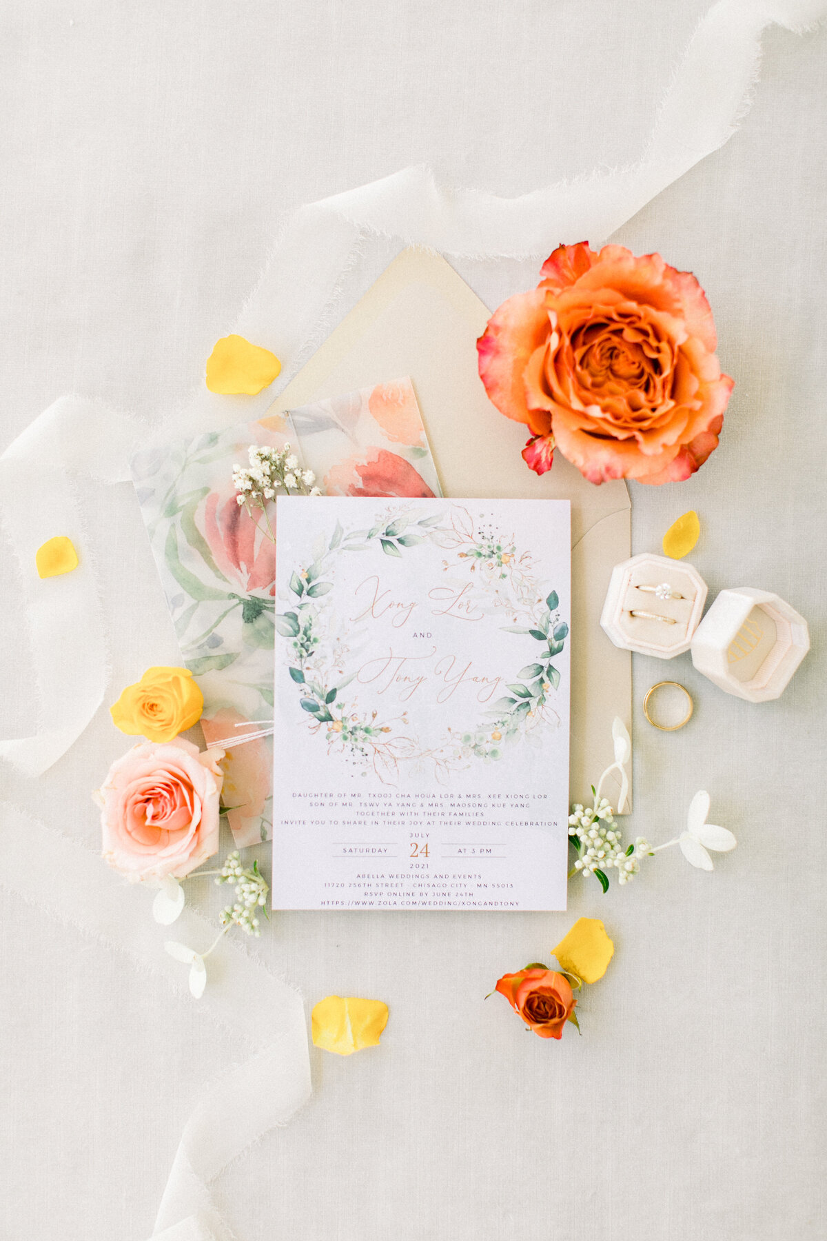 wedding invitation styling, studio fleurette