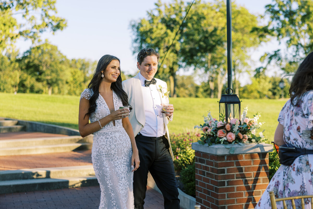 Bride & Groom react to seeing reception