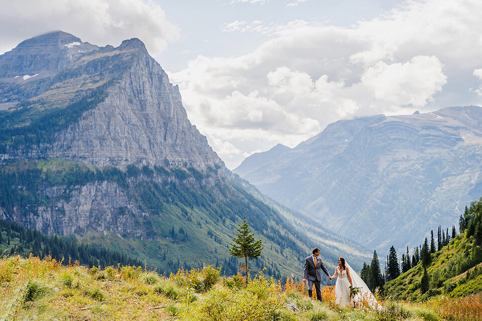 Glacier Park Elopement and Wedding Photographer