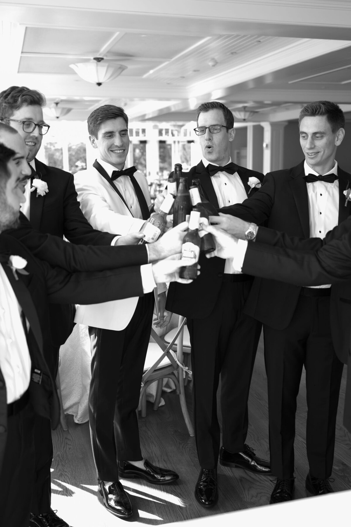 Groom Party Photos by Lisa Blanche Photography