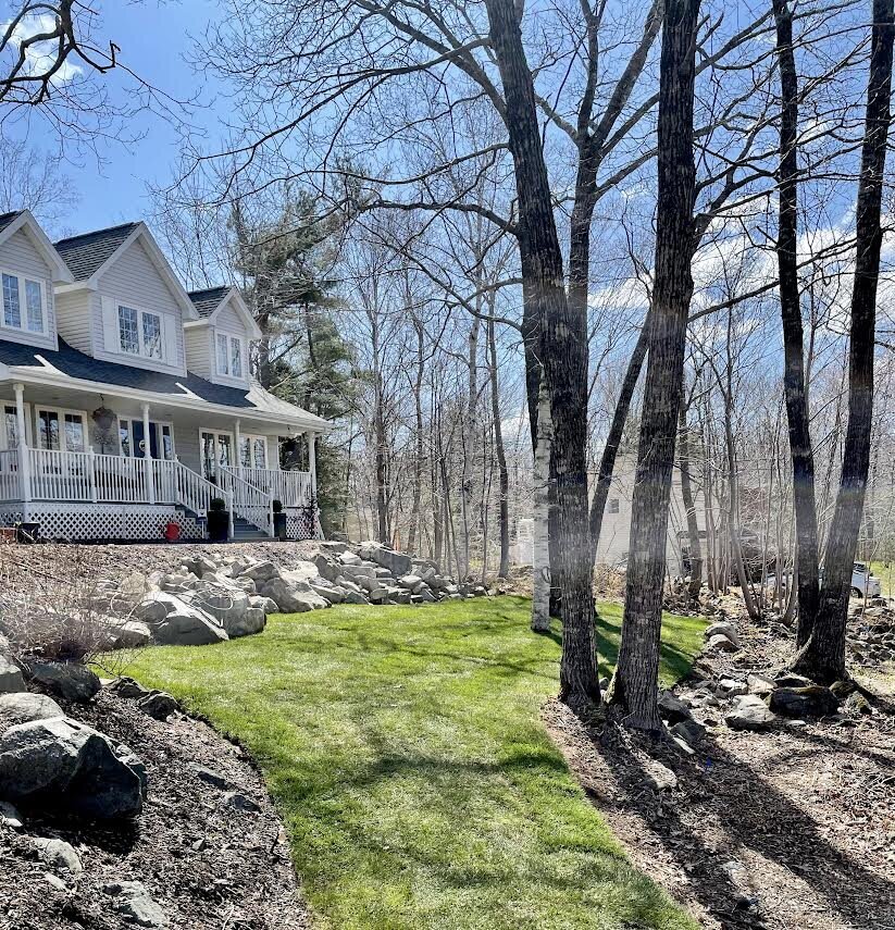 Ground Down Land Management - Halifax Excavation Services - Stone Landscaping Patio Work - sod installation - garden beds & mulch
