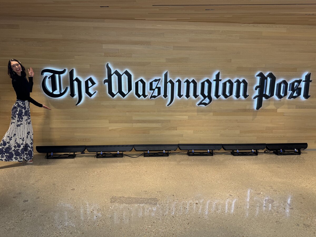 The Washington Post Sign