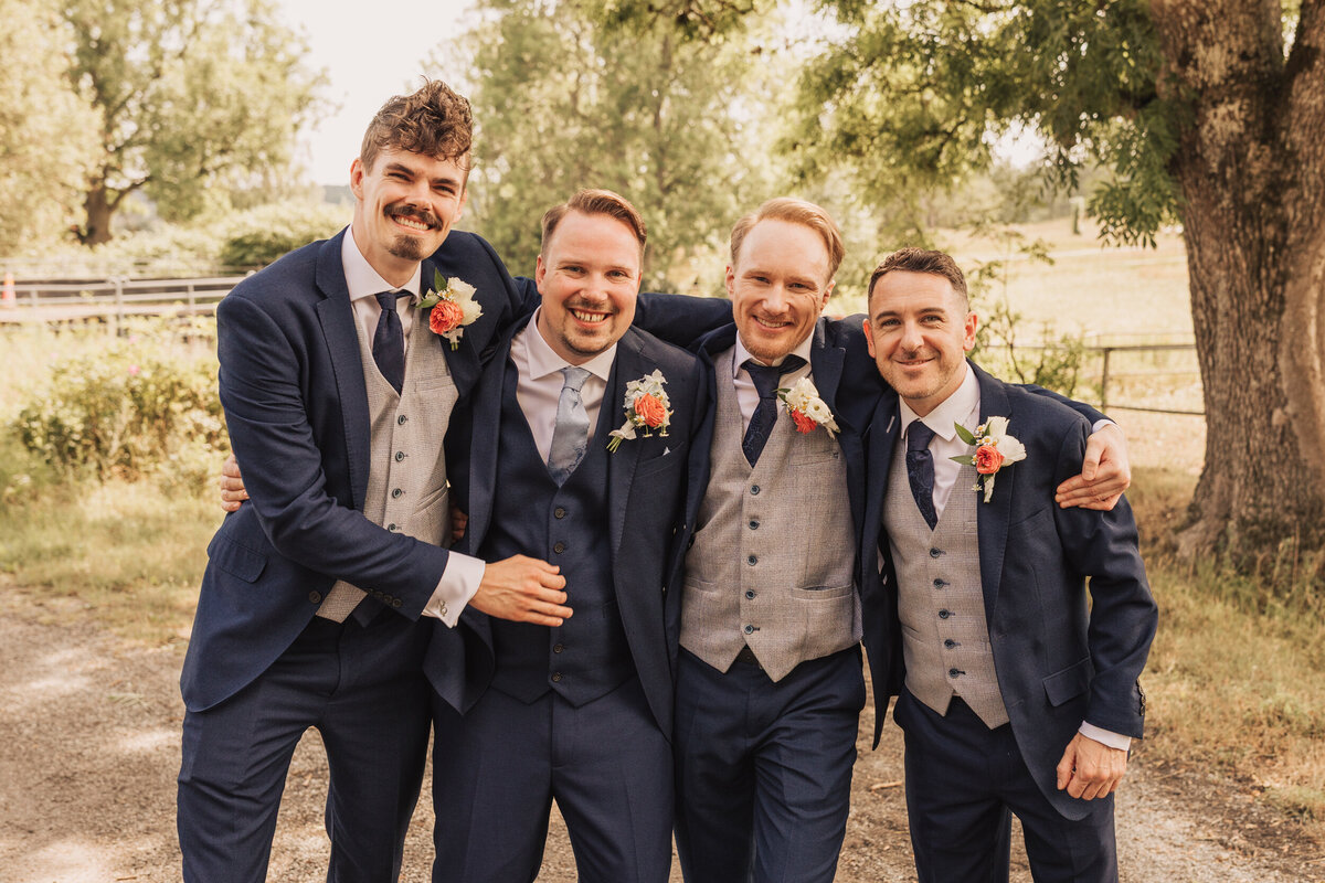 Bröllopsfotografering gruppbilder