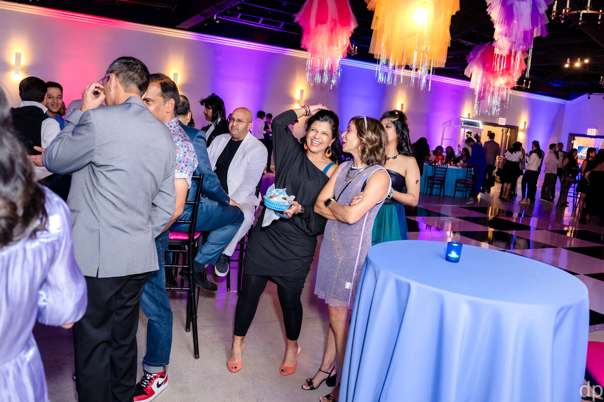 dancing and a birthday party