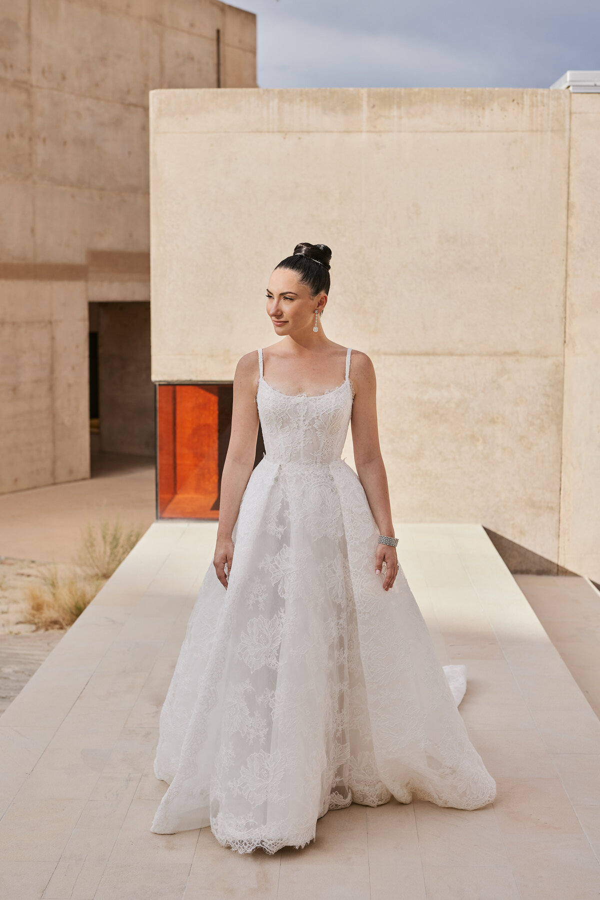 Bridal portraits at Amangiri Utah