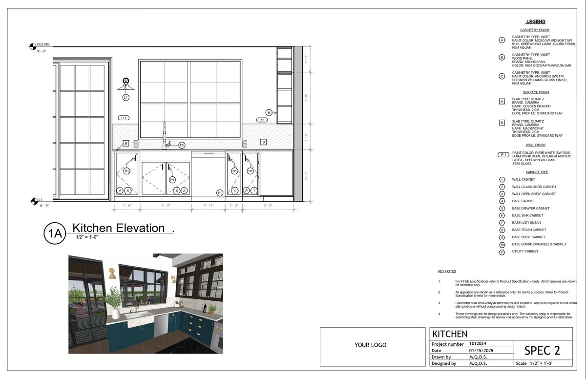 Studio Collaboration: Interior Design Assistants + Drafting