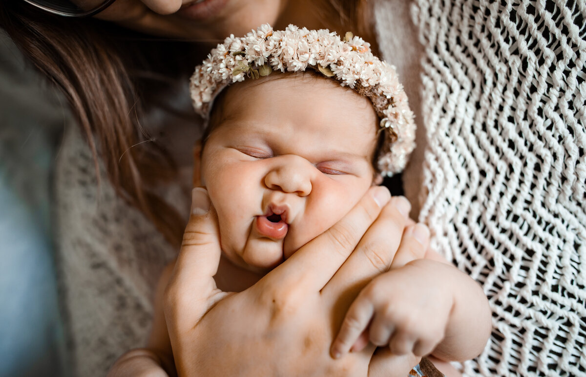 sweet newborn session, Toledo