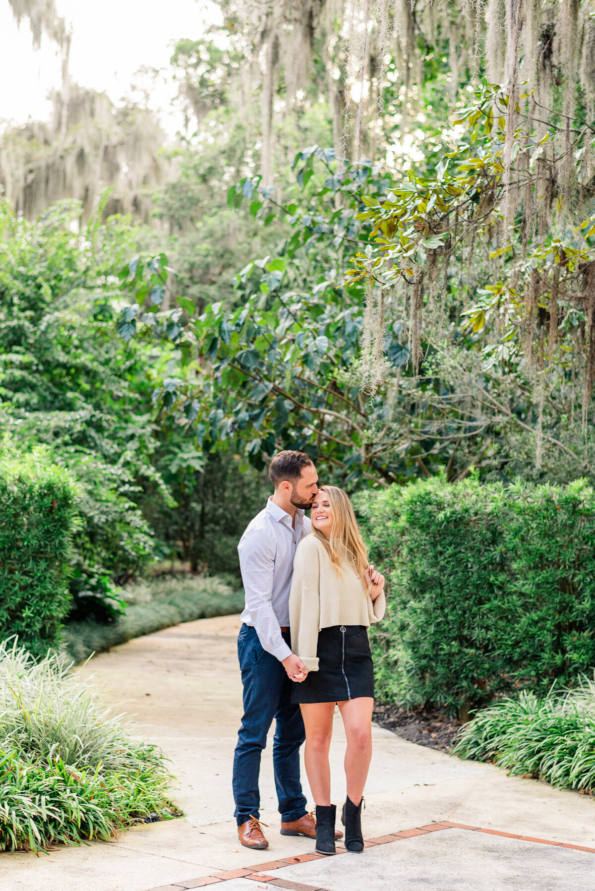 Miranda & Christian Leu Gardens Orlando Engagement | Lisa Marshall Photography 2