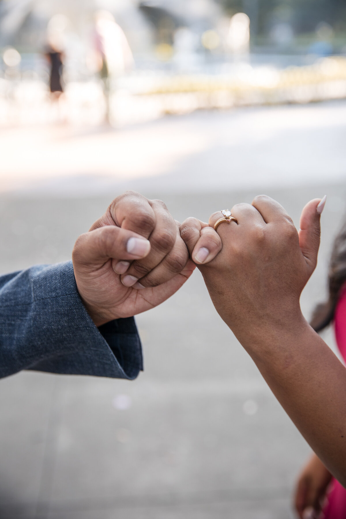 Proposal at Forsyth Park captured by Phavy Photography | Savannah Proposal Photographer