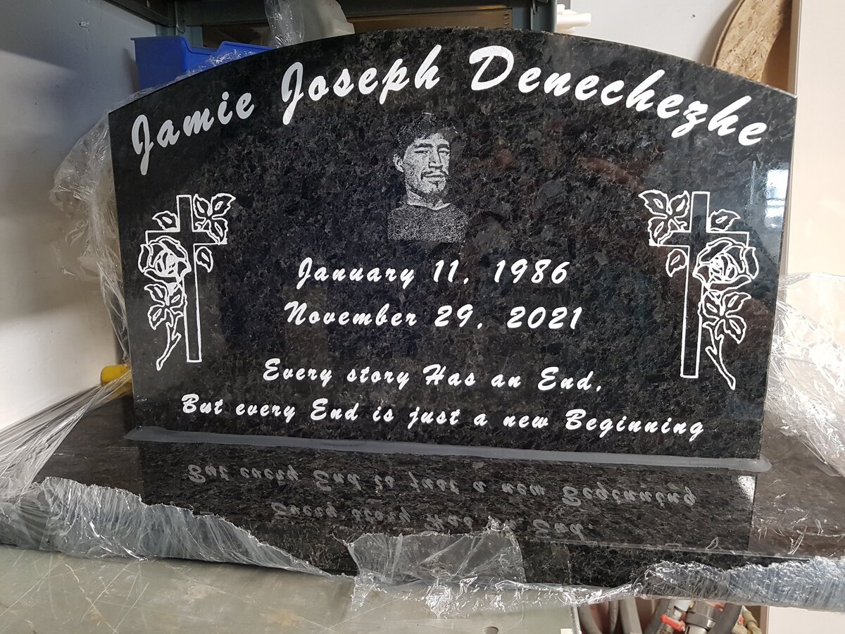 special order headstone monument design