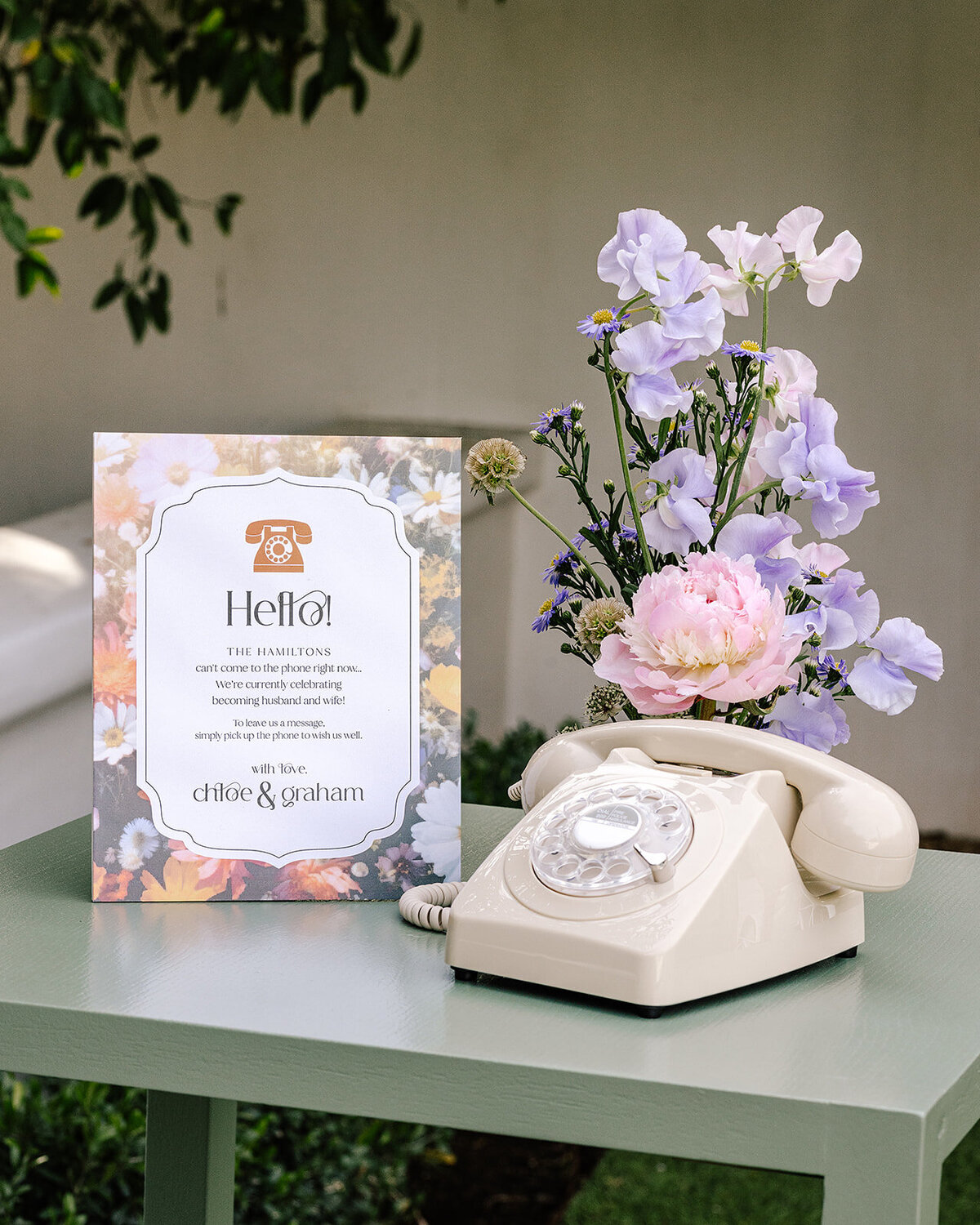Whimsical-wedding-unique-phone-guestbook