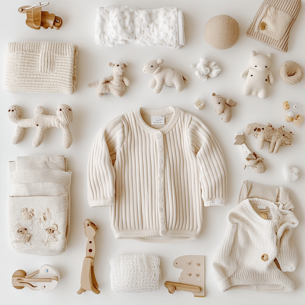 kdurski_86694_a_flat_lay_of_neutral_colored_baby_clothes_and_to_61fcf570-54f0-446a-8751-13b3f479fb58