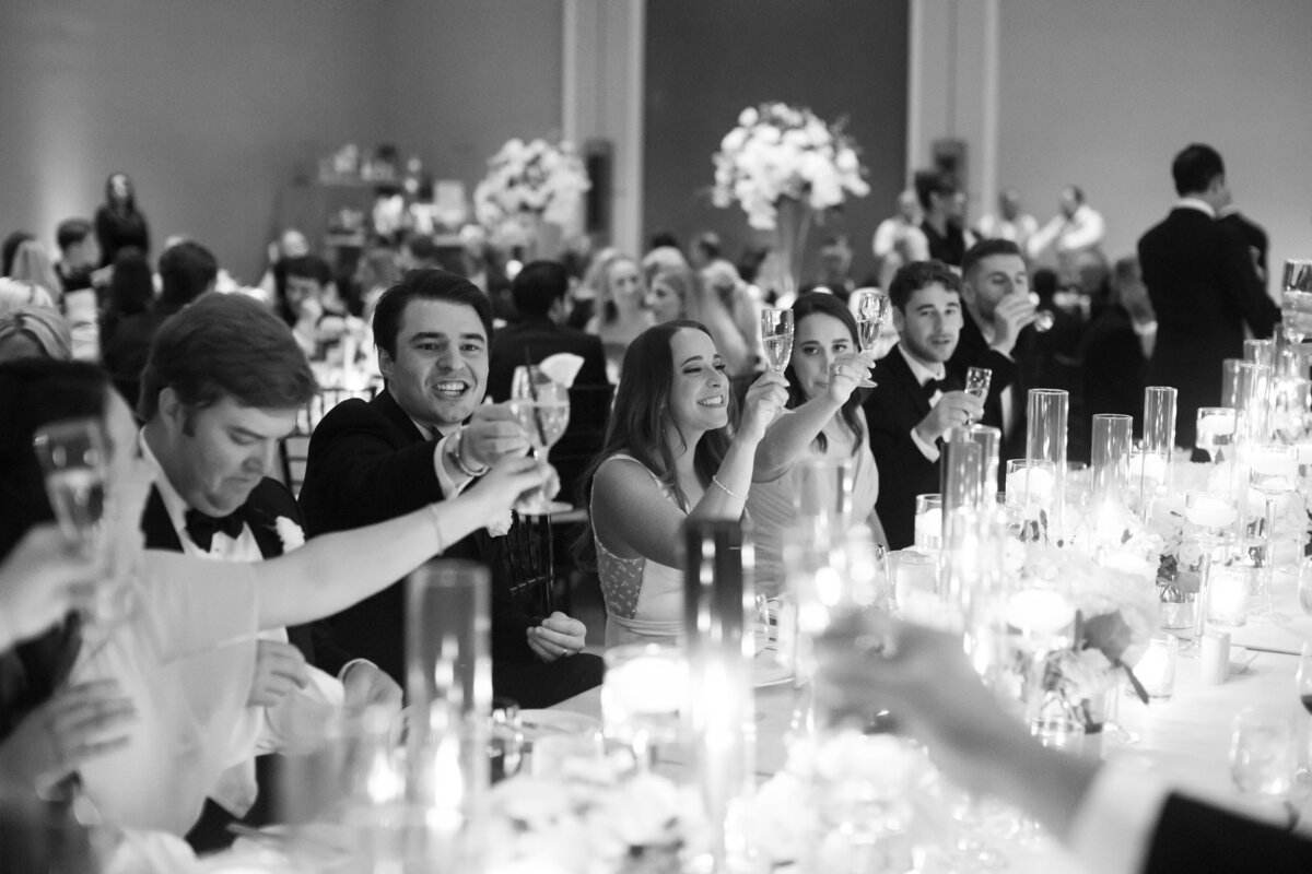 Wedding toasts and The Four Seasons Hotel Austin