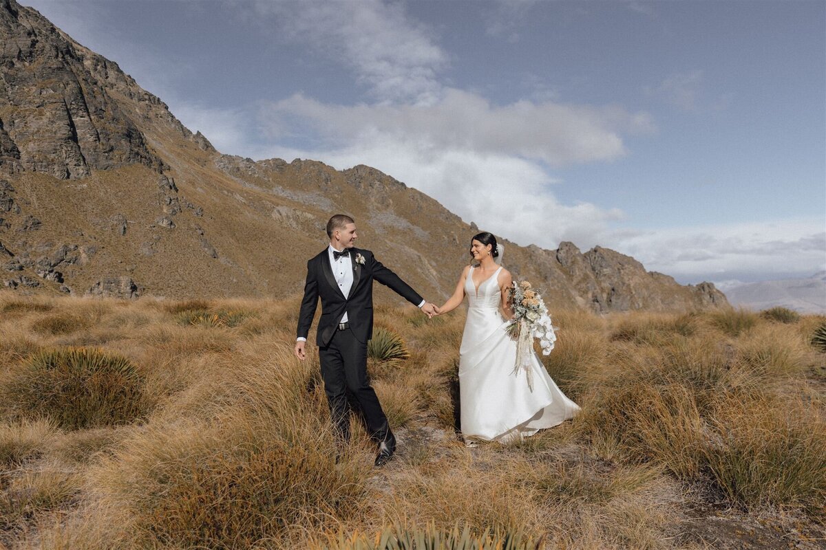 Cecil Peak Heli elopement in queenstown