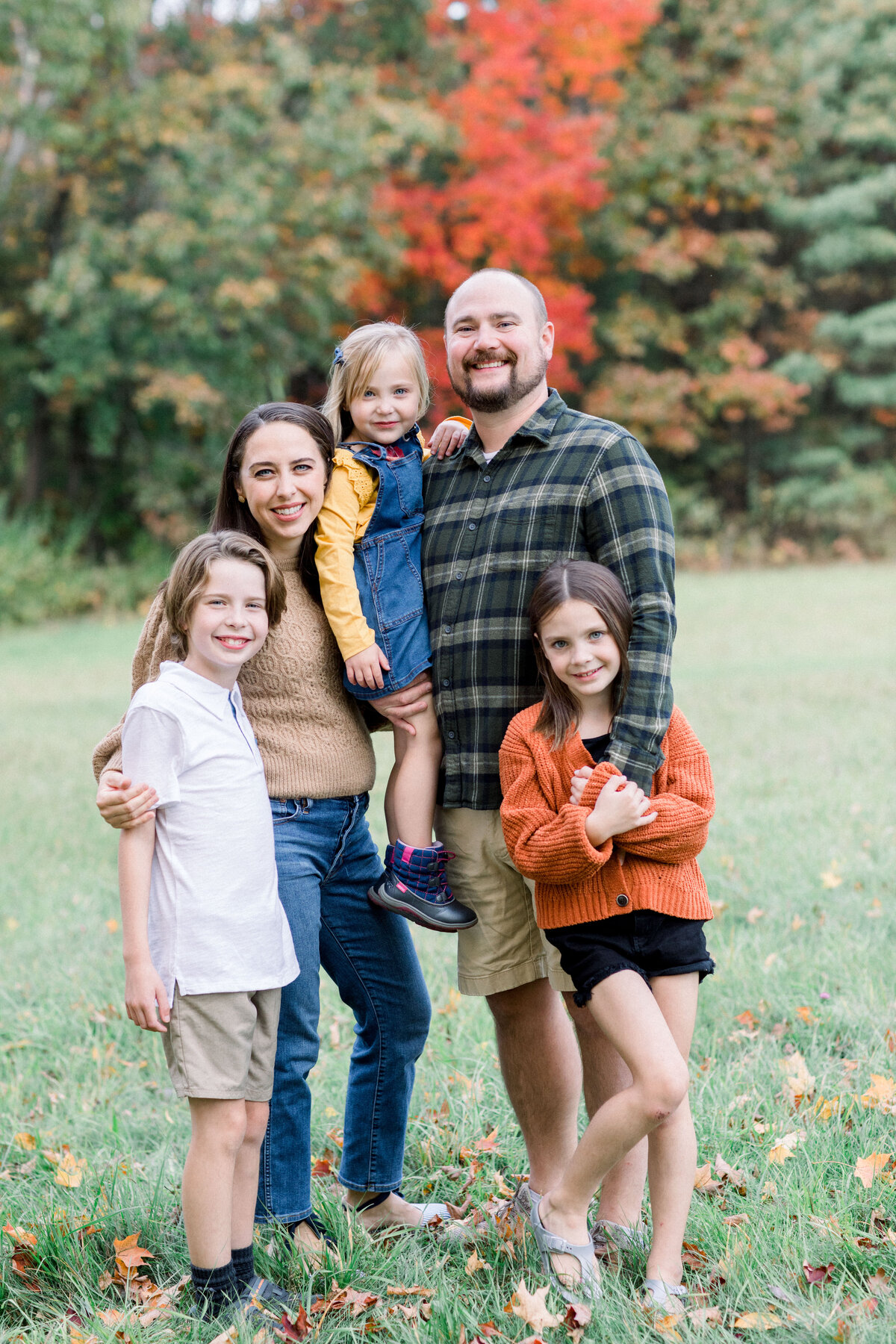 family photo session by New Hampshire based family photographer