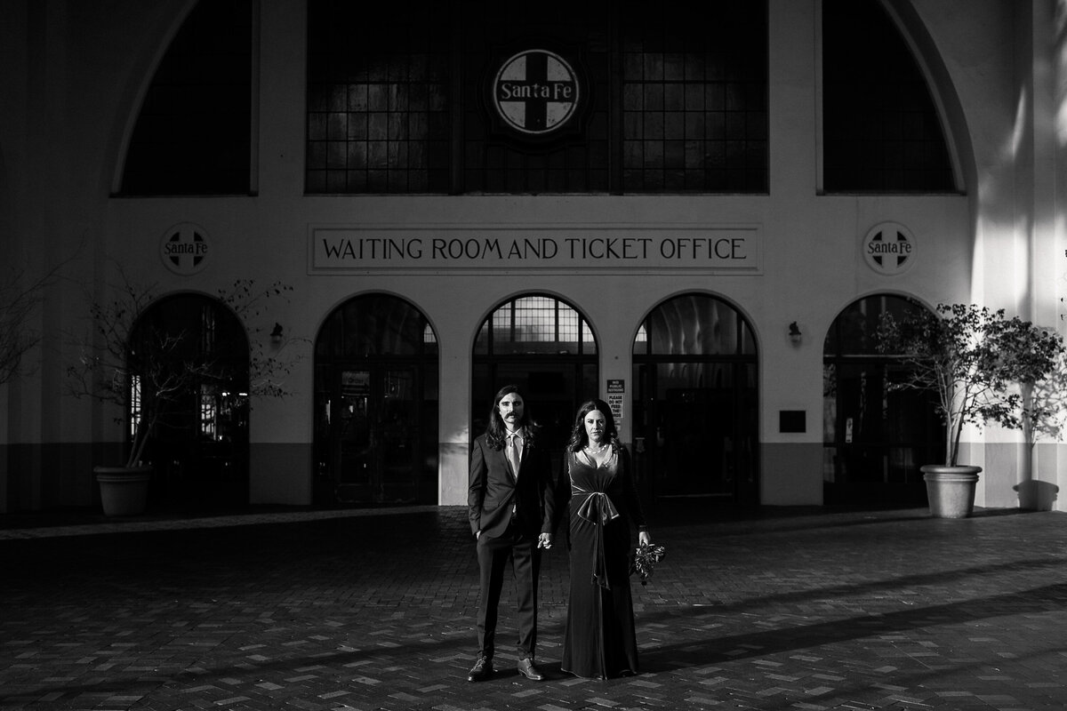 Downtown San Diego Wedding Photographer - train station-22