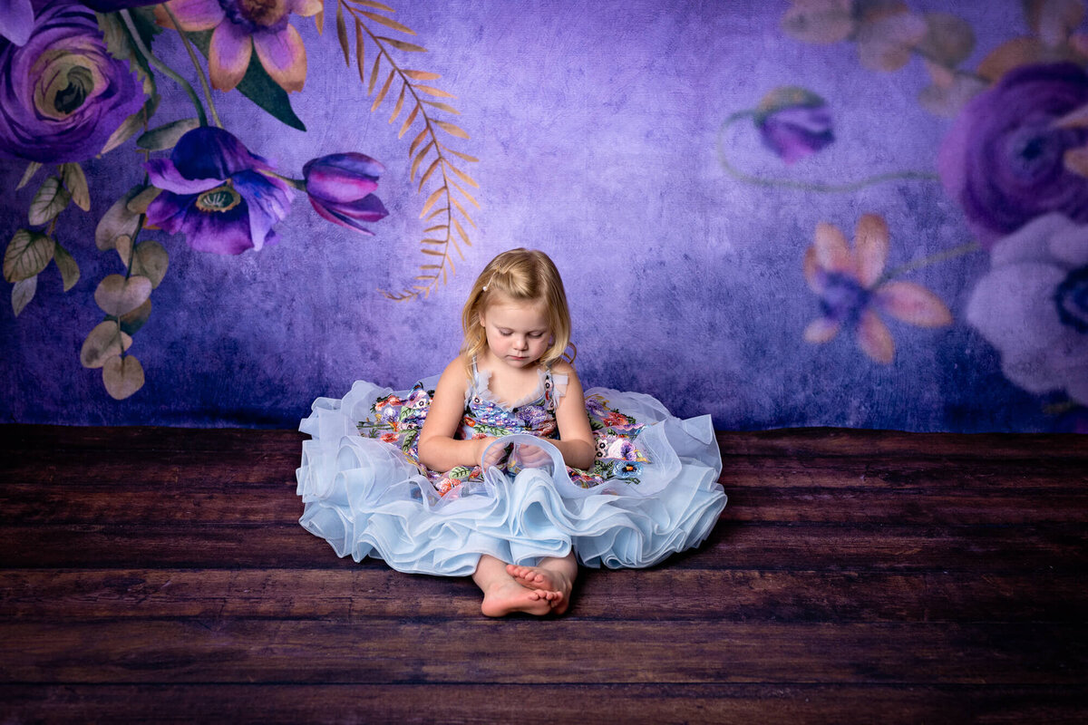 Prescott kids photography session features dream dress by Melissa Byrne