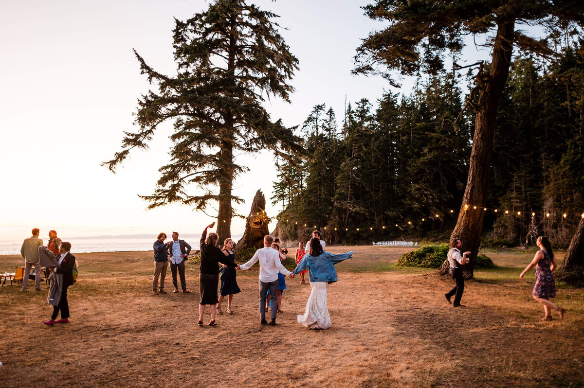 Agate Beach Lodge Wedding Reception