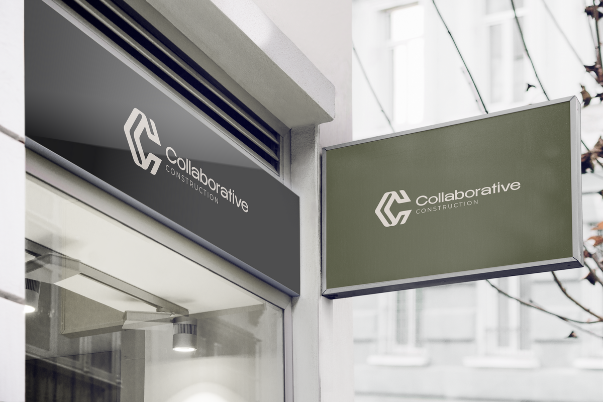 Construction brand and signage design