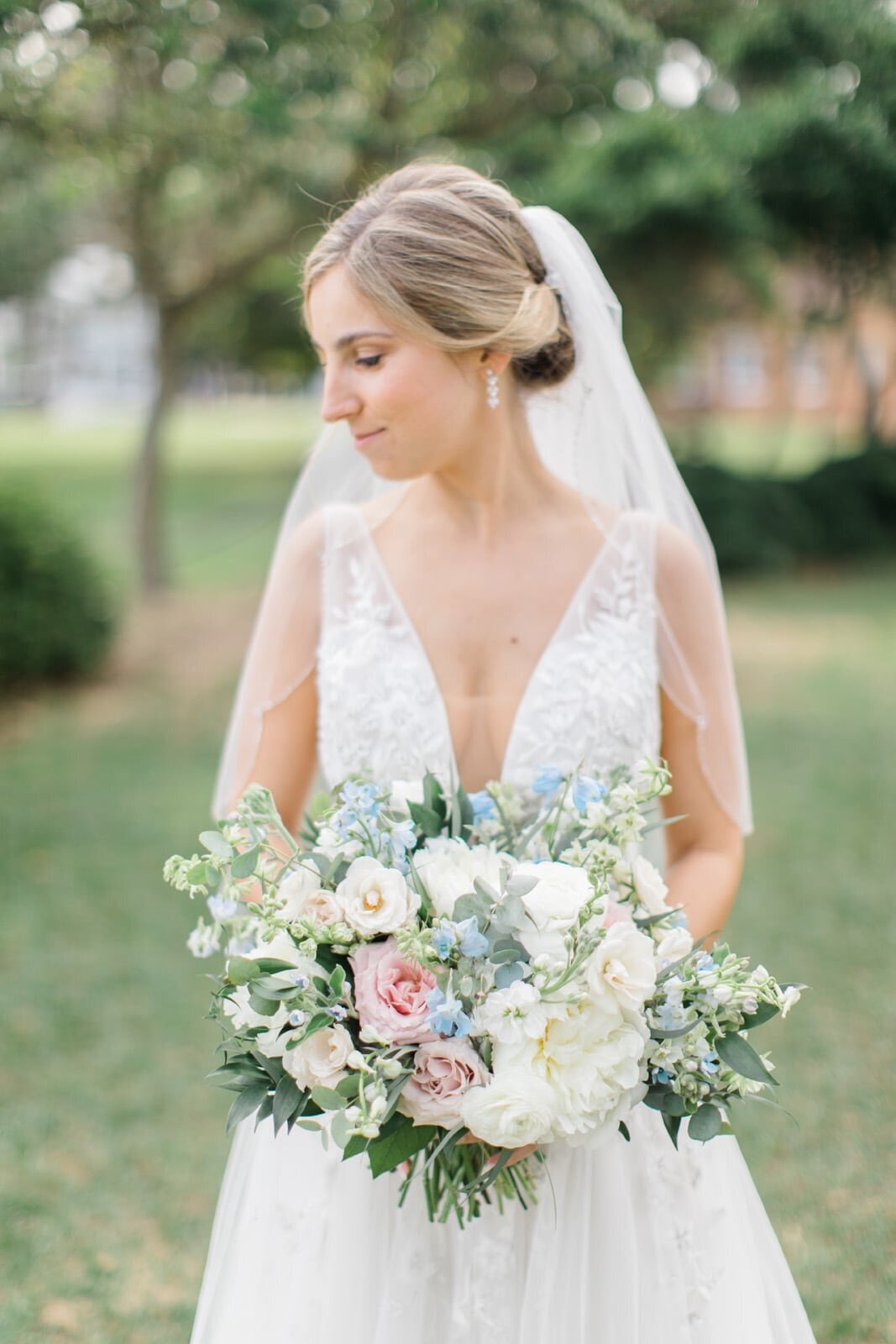 Southport Community Building Wedding | Blue Satin Bee 40