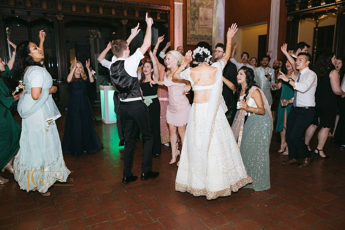 houston wedding planner - indian fusion library wedding - Lillie Jane Designs - Julia Ideson Library22