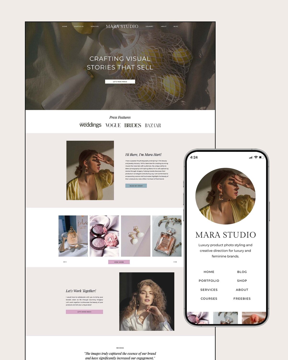 Mara Studio - Portfolio Cover