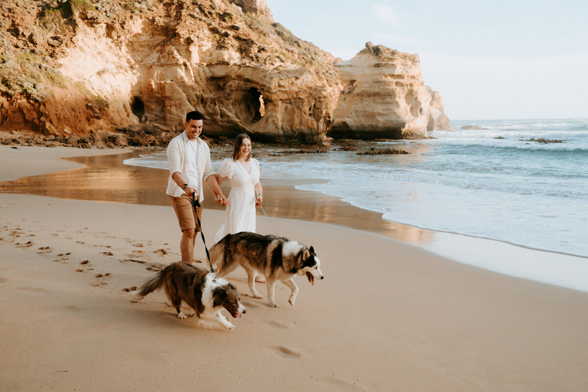 2024-02-27-Bree + Pat Beach Engagement Session Warrnambool Daisy + Pine-161