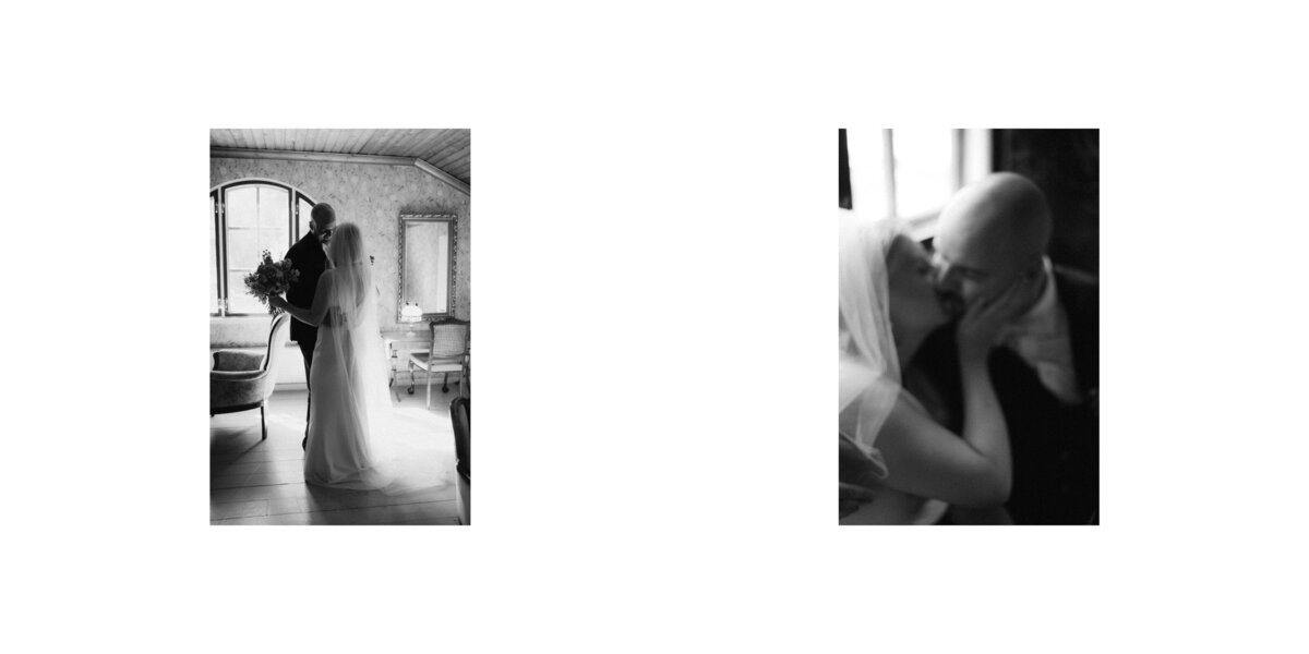 Romantic photos of a wedding photography session in Helsinki