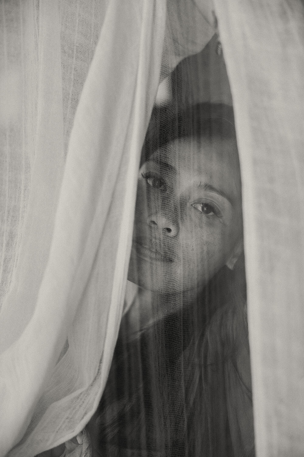 Brand Photography for a photographer using creative elements such as double exposure and motion blur 