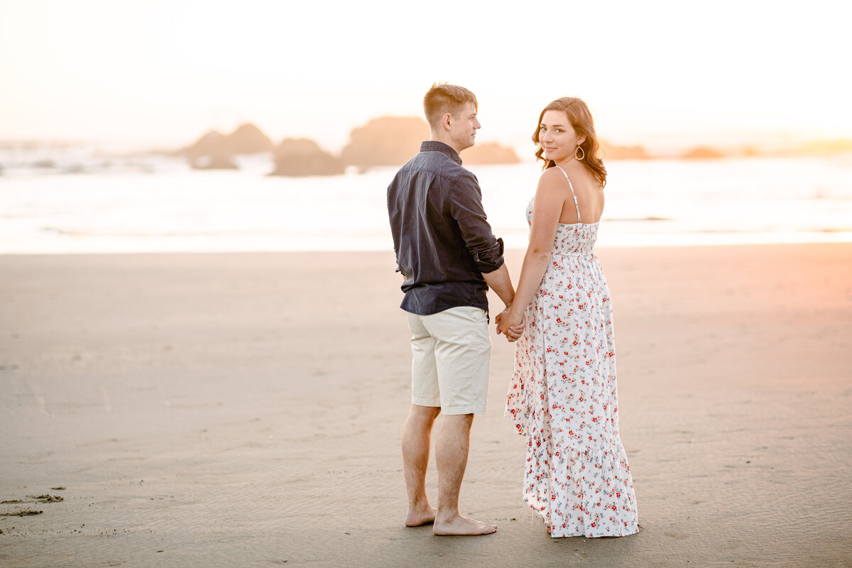 Portland Wedding Photographer Hay-Stack-Rock-Cannon-Beach-OR