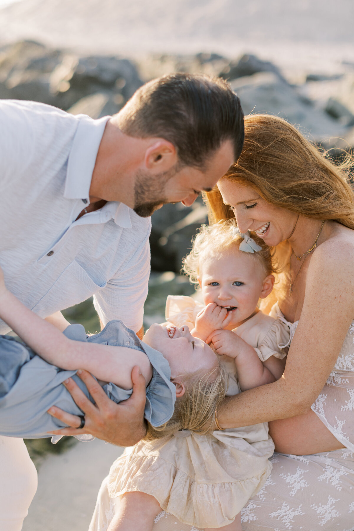 Jersey Shore beach maternity session - 15