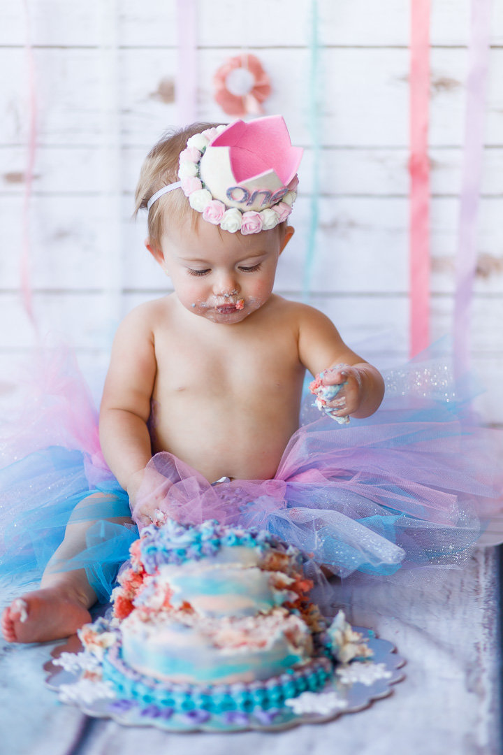 1st Birthday cake smash0033