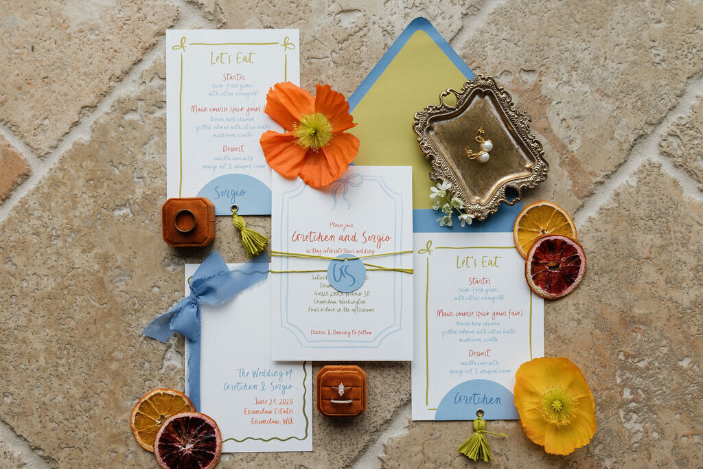 bold-typography-citrus-wedding-invitation