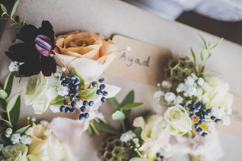 Grooms buttonhole