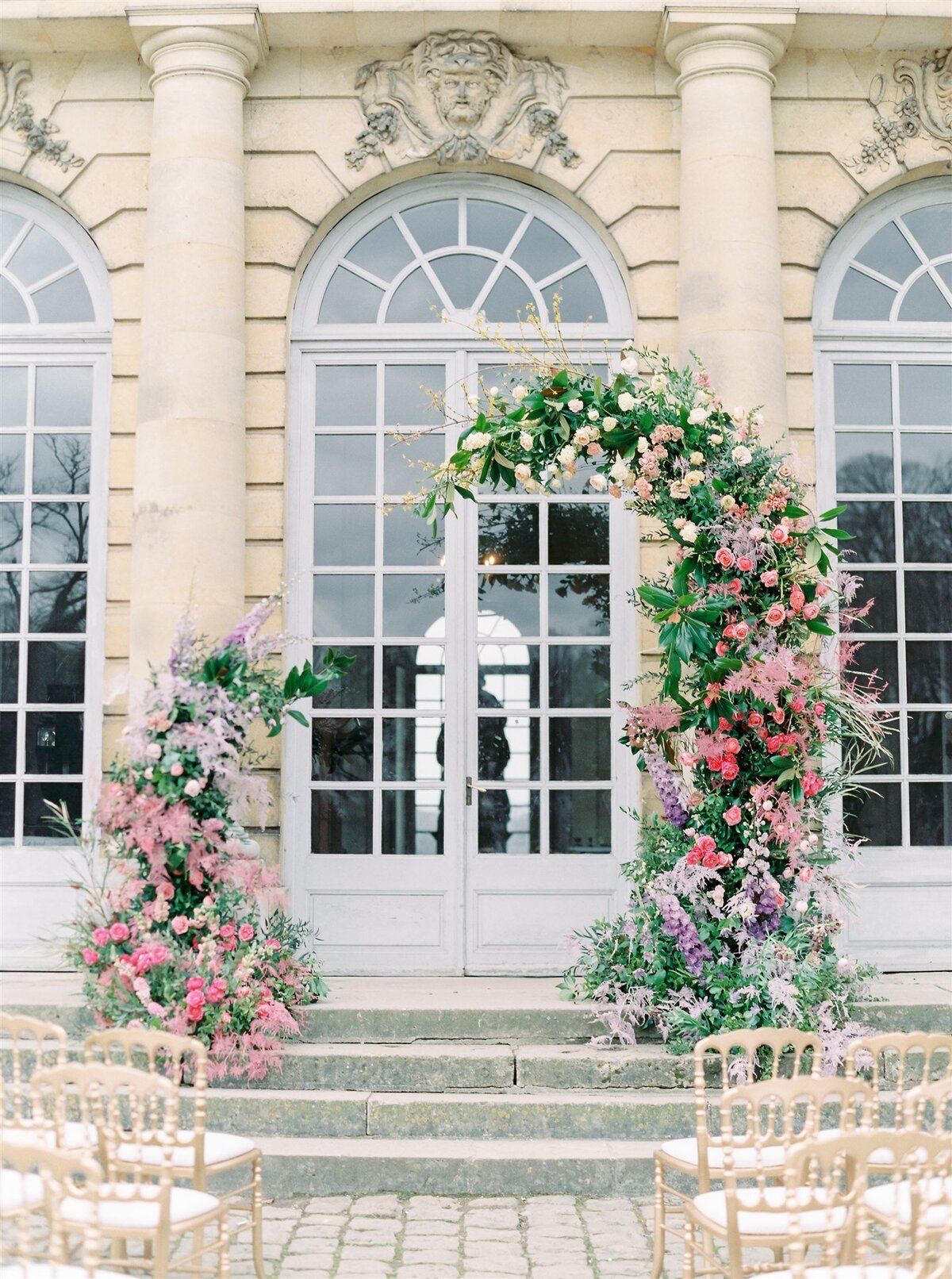 Paris Chateau de Champlatreux wedding-8