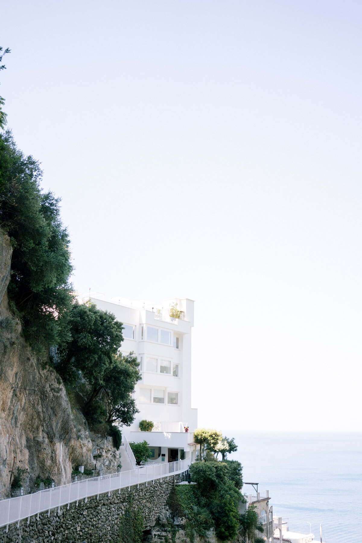 Entrance to Casa Angelina Praiano Amalfi Coast Italy