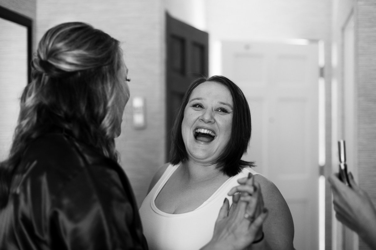 Excited Bride