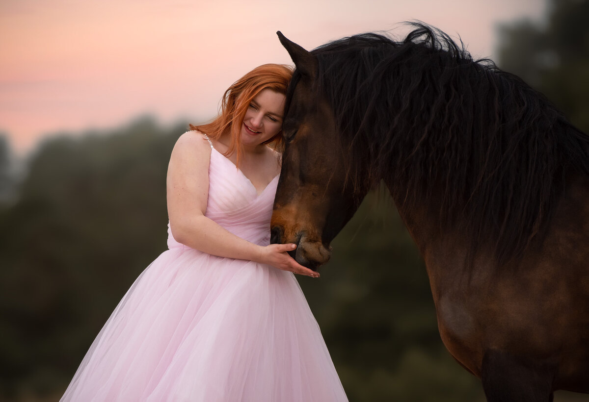 Fairytale paarden fotoshoot