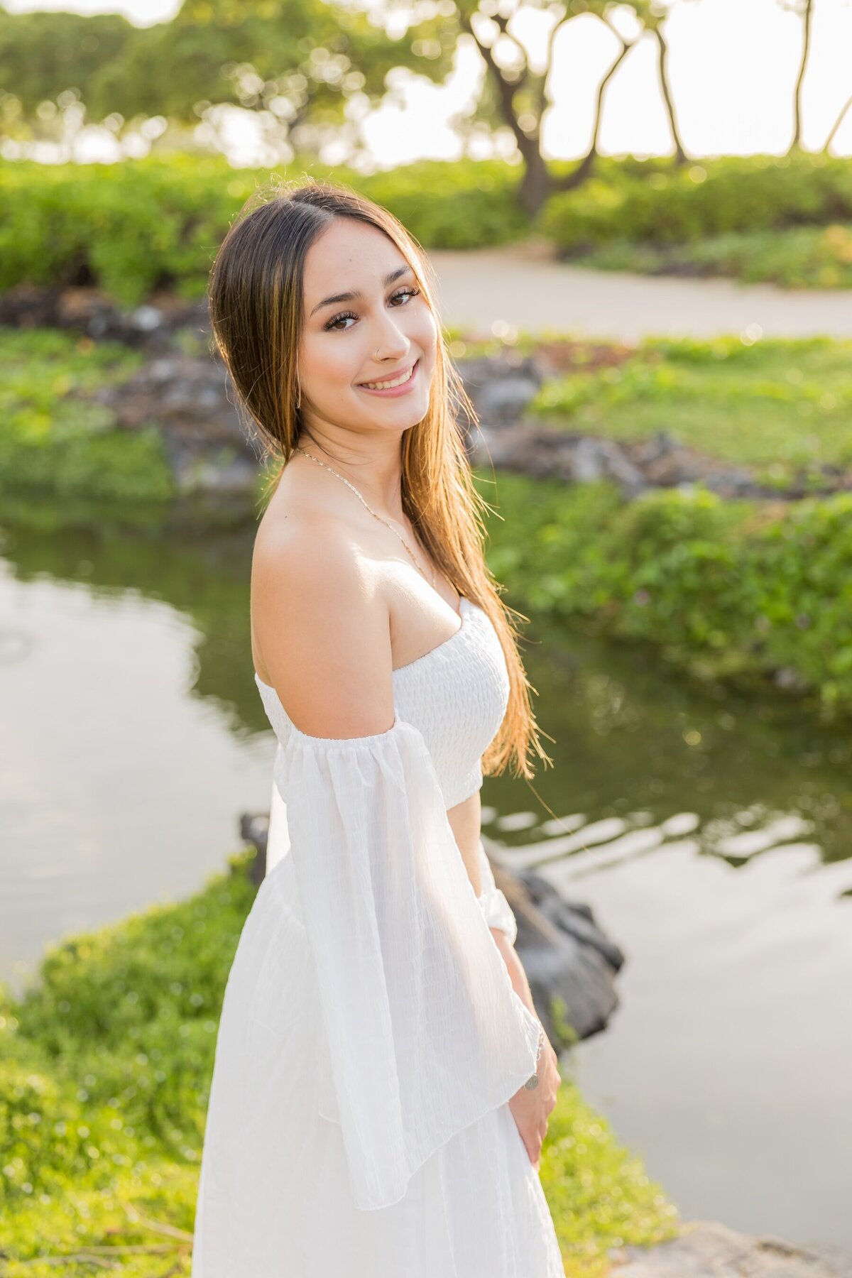 Laid-back Hawaii senior session
