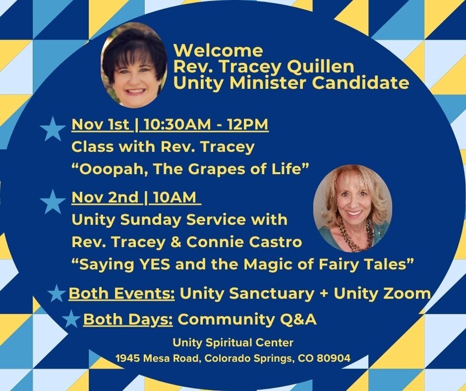 CANVA Rev. Tracey - Nov 1-2, 2025