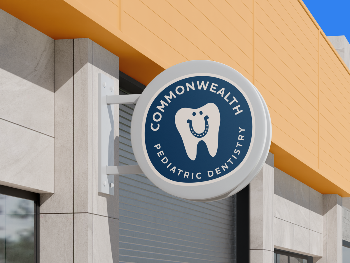 01.Round Sign Board Mockup1