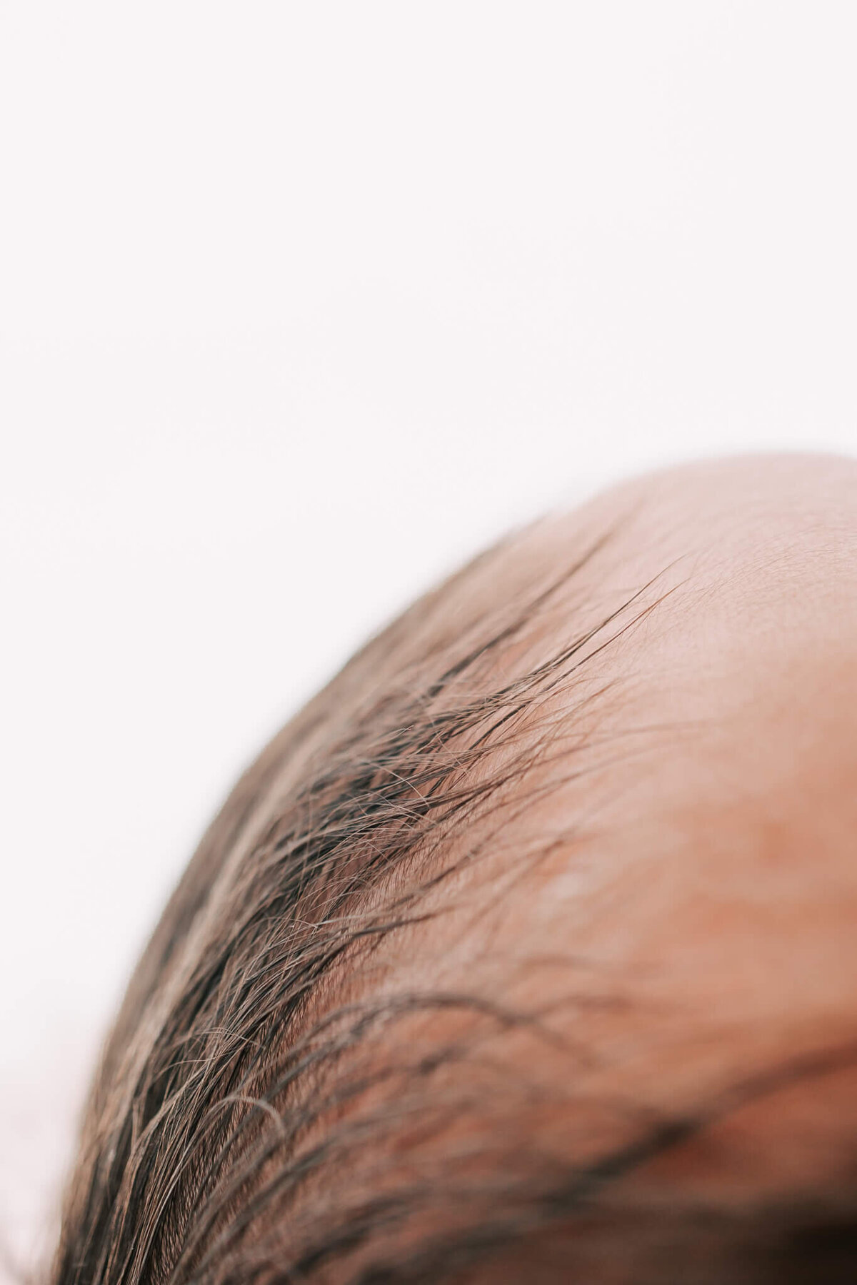 detailed image of baby's hair